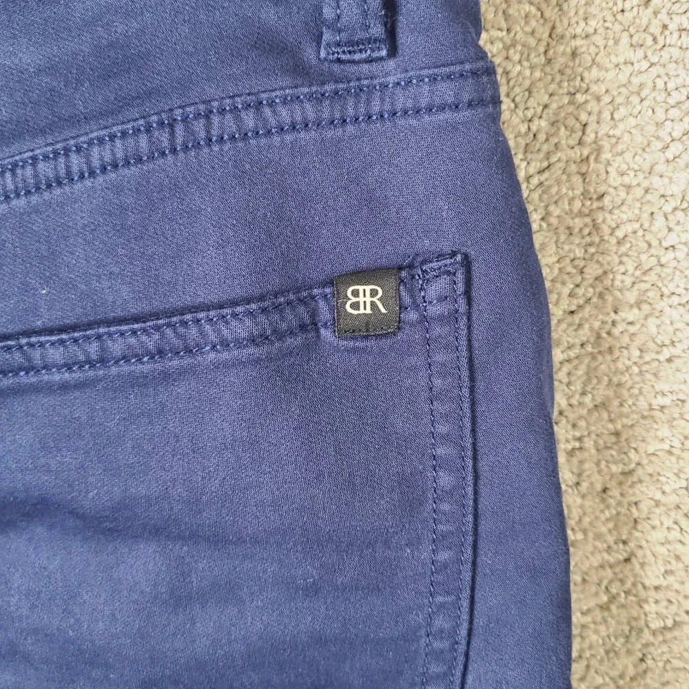 Banana Republic Pants Mens 32x30 Navy Blue Slim Fit Cotton Stretch 5 Pocket Work